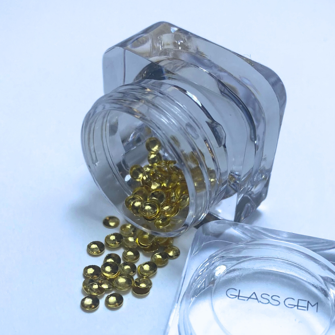 Steel pearl GOLD 3mm