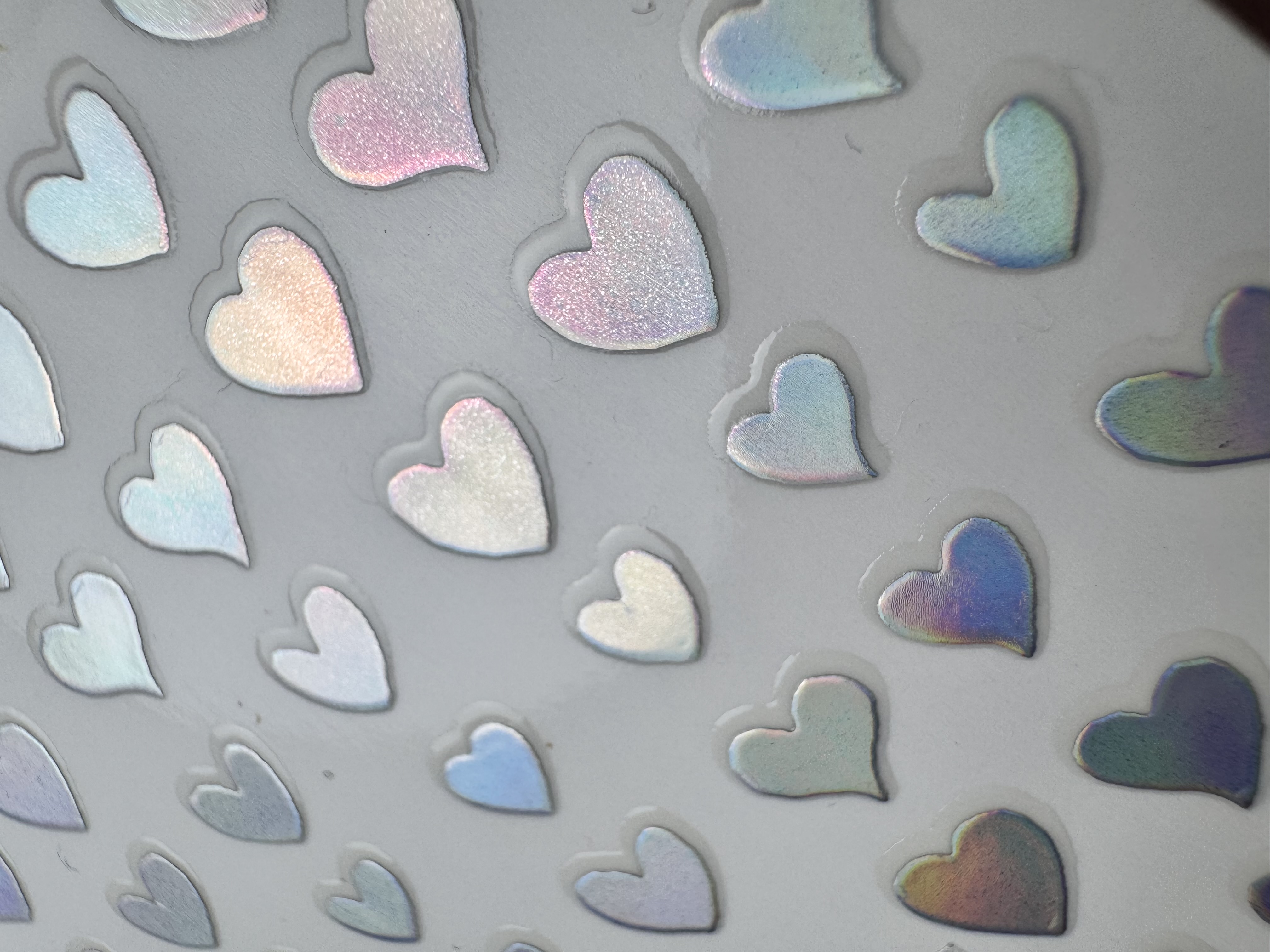 Stickers HOLO Hearts