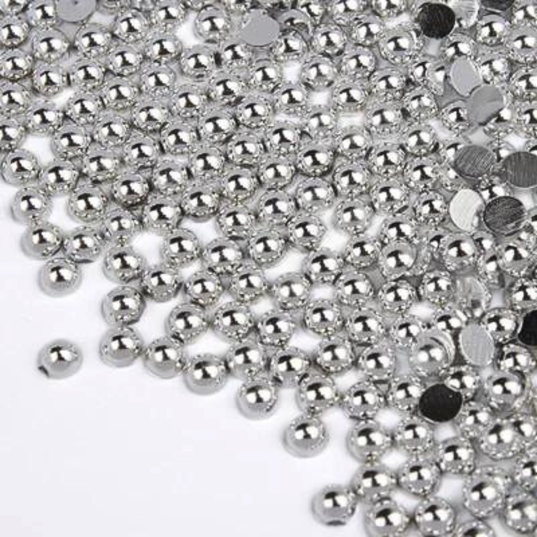 Pearl Silver 6mm