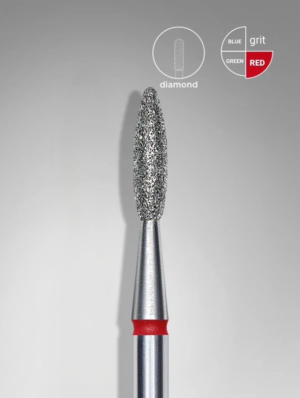 Fréza “flame” 2,1mm Red