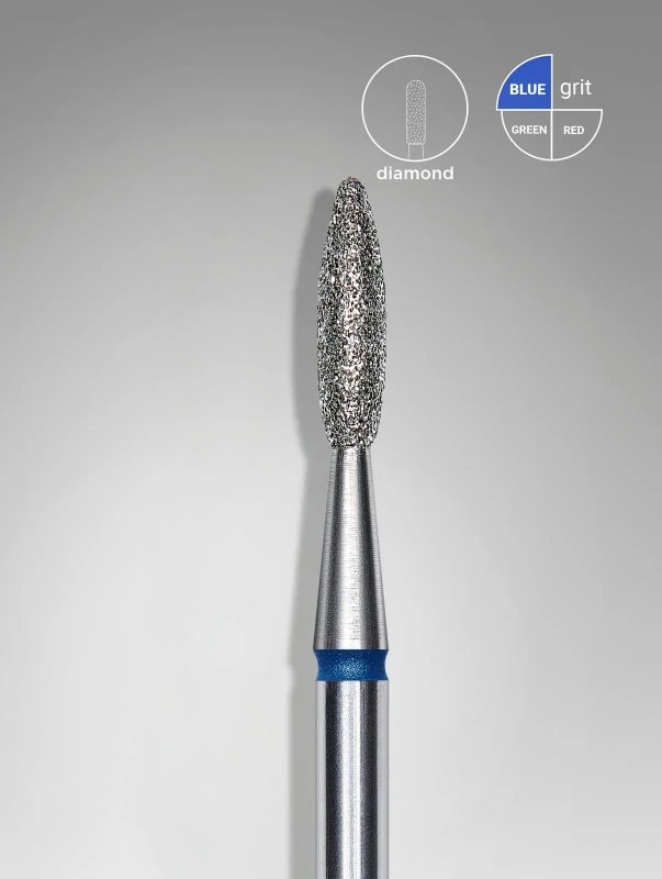 Fréza “flame” 2,1mm Blue
