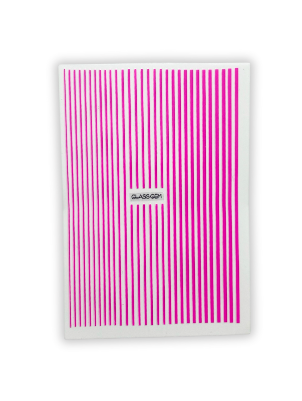 Sticker Lines PINK