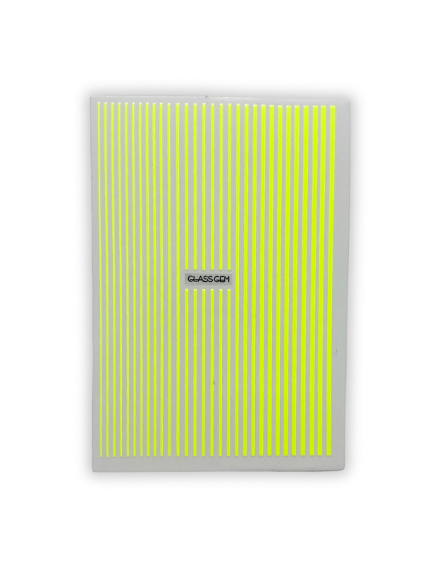 Sticker Lines YELLOW