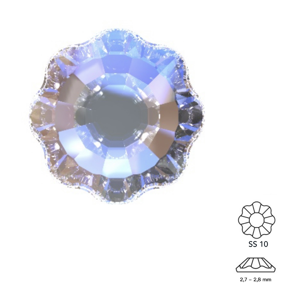Flower crystal AB