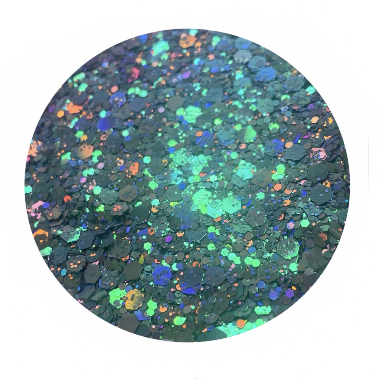 Hexagon glitters #7