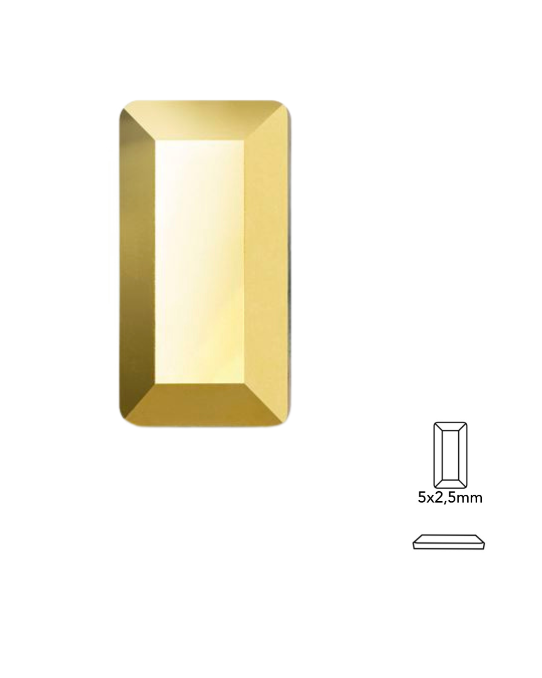 Bageta crystal Aurum
