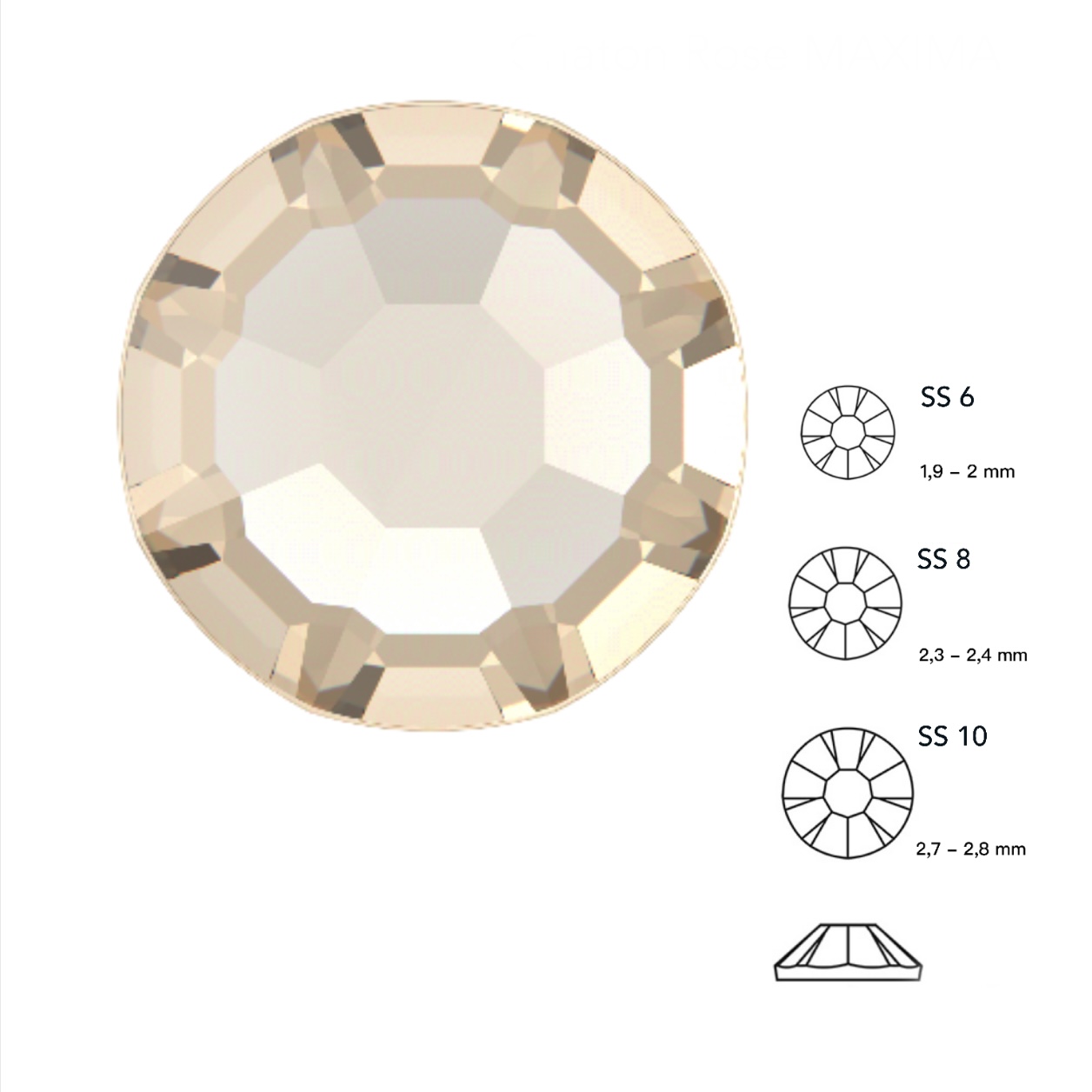 Crystal Golden Honey ss8