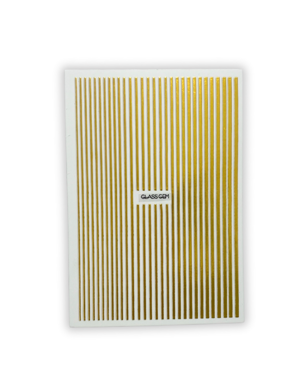 Sticker Lines GOLD