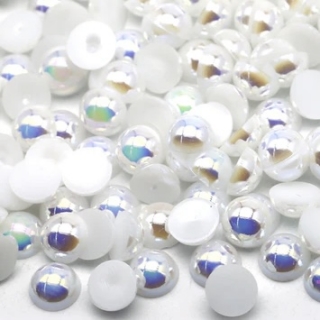 Pearl White AB 6mm