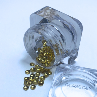 Steel pearl GOLD 3mm