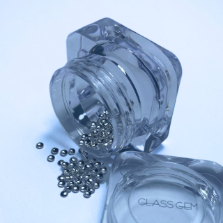 Steel pearl SILVER 2mm