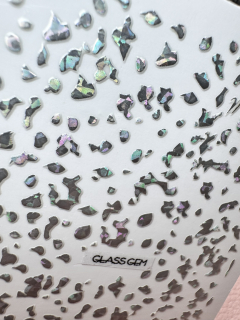 Sticker Spots LASER SILVER