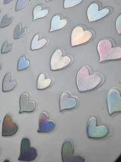 Stickers HOLO Hearts